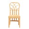 Baxton Studio Monaco Modern Bohemian Oak Brown Finished Mahogany Wood and Natural Rattan Dining Chair 228-13100-ZORO - alternate 9